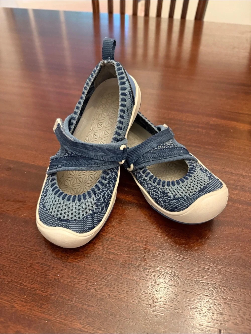 Keen Blue and Gray Kids Sneakers
